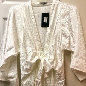 A Good Thing Satin Mini Dress